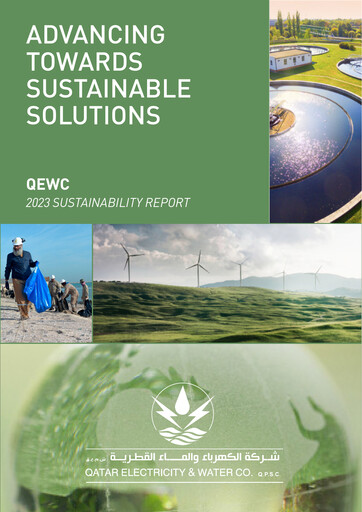 Thumbnail Qatar Electricity & Water Company Sustainability Report 2023