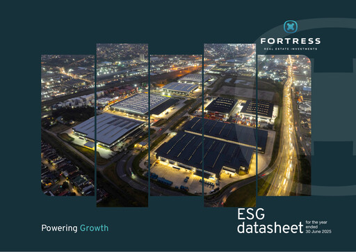 Thumbnail Fortress REIT ESG Report fy2025