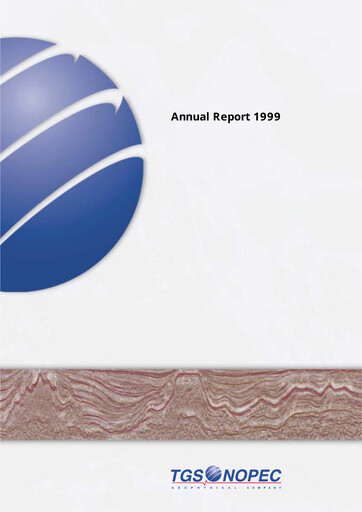 Miniature TGS ASA Rapport annuel 1999
