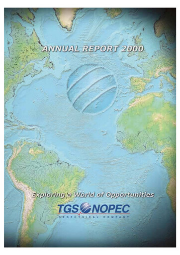 Miniature TGS ASA Rapport annuel 2000