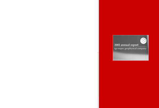 Miniature TGS ASA Rapport annuel 2002