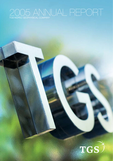 Miniature TGS ASA Rapport annuel 2005