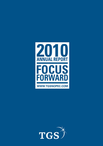 Miniature TGS ASA Rapport annuel 2010