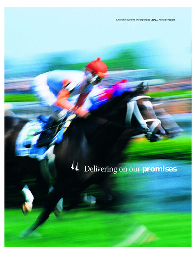 Thumbnail Churchill Downs Annual Report 2001