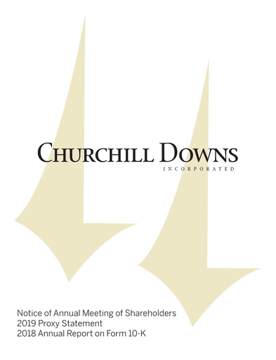 Thumbnail Churchill Downs Annual Report 2018