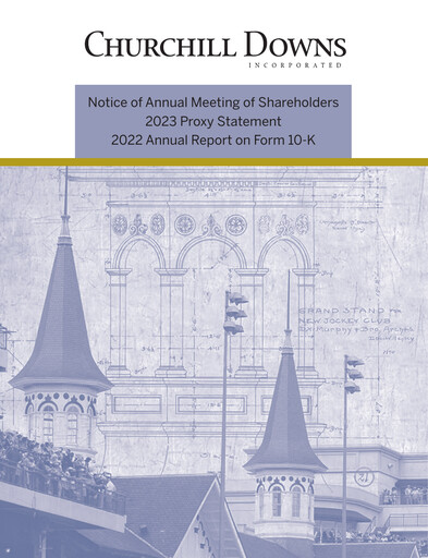 Thumbnail Churchill Downs Annual Report 2022