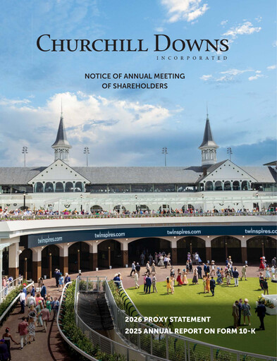 Thumbnail Churchill Downs Annual Report 2025