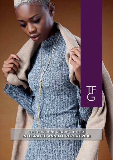 Thumbnail The Foschini Group Annual Report 2016