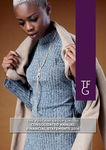 Thumbnail The Foschini Group Financial Statement 2016