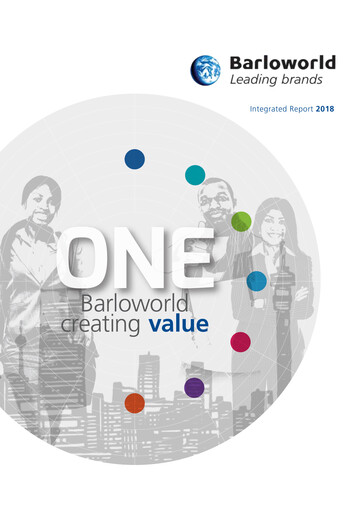 Thumbnail Barloworld Annual Report 2018