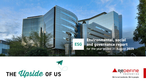 Thumbnail Redefine Properties ESG Report fy2025