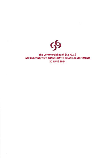 Thumbnail The Commercial Bank (P.S.Q.C.) Half-year Report 2024-h1