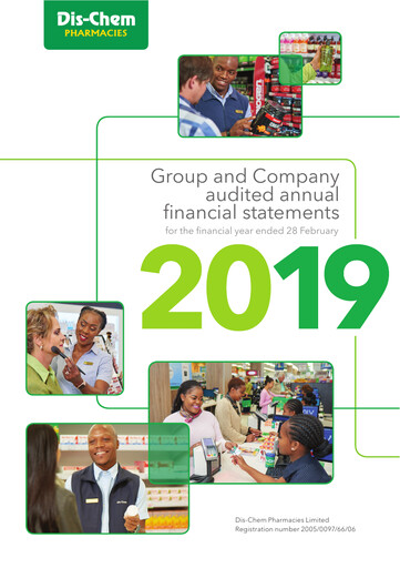 Thumbnail Dis-Chem Pharmacies Financial Statement 2019