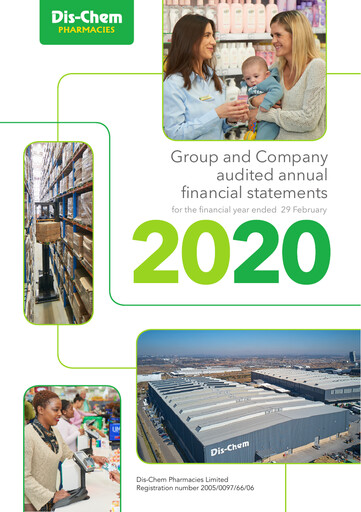 Thumbnail Dis-Chem Pharmacies Financial Statement 2020