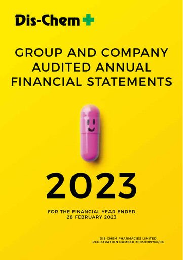 Thumbnail Dis-Chem Pharmacies Financial Statement 2023