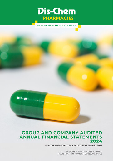 Thumbnail Dis-Chem Pharmacies Financial Statement 2024