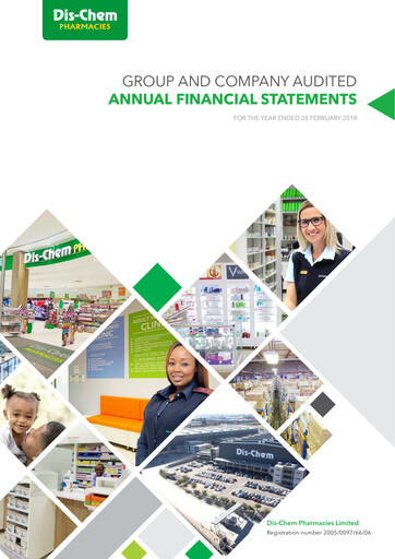 Thumbnail Dis-Chem Pharmacies Financial Statement fy2018