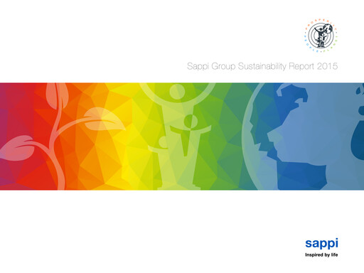 Thumbnail Sappi Sustainability Report 2015