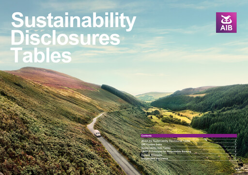 Vorschaubild AIB Group (Allied Irish Banks)  ESG-Bericht 2024