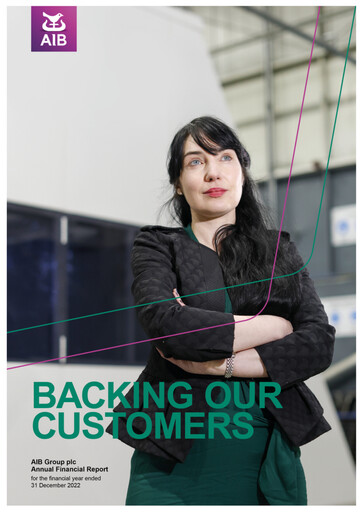 Miniature AIB Group (Allied Irish Banks)  Bilan financier 2022