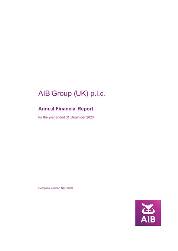 Miniature AIB Group (Allied Irish Banks)  Bilan financier 2023
