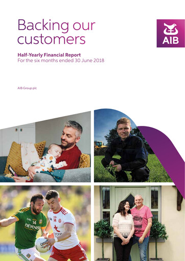 Thumbnail AIB Group (Allied Irish Banks)  Half-year Report 2018-h1