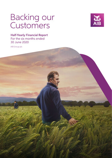 Thumbnail AIB Group (Allied Irish Banks)  Half-year Report 2020-h1
