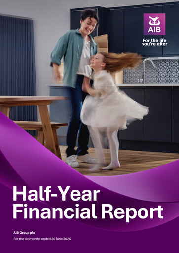 Miniature AIB Group (Allied Irish Banks)  Rapport semestriel 2026-h1