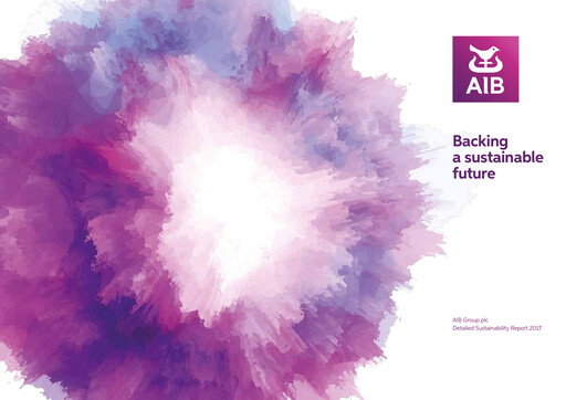 Miniature AIB Group (Allied Irish Banks)  Rapport de durabilité 2017
