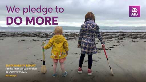 Miniature AIB Group (Allied Irish Banks)  Rapport de durabilité 2020