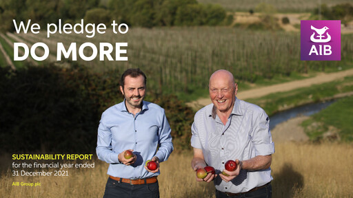 Miniature AIB Group (Allied Irish Banks)  Rapport de durabilité 2021