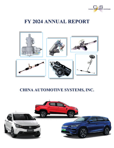 Miniature China Automotive Systems Rapport annuel 2024