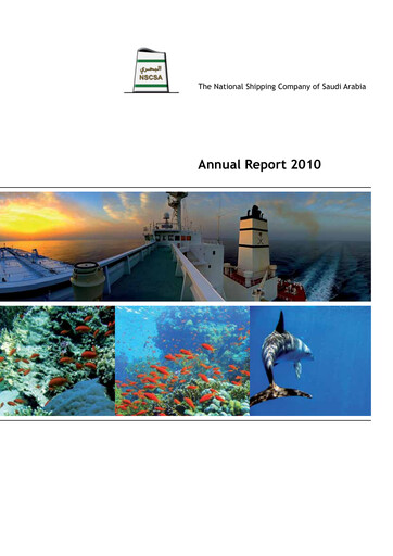 Thumbnail National Shipping Company of Saudi Arabia (Bahri) Annual Report 2010