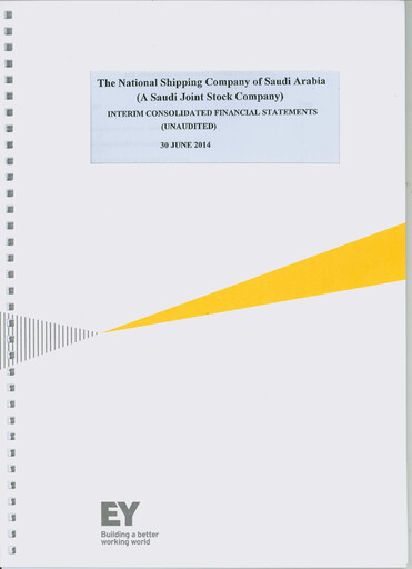 Thumbnail National Shipping Company of Saudi Arabia (Bahri) Financial Statement 2014-h1