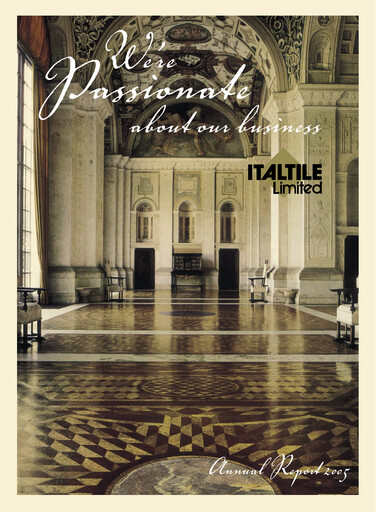 Thumbnail Italtile Annual Report 2005