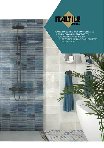 Thumbnail Italtile Half-year Report 2024-h1