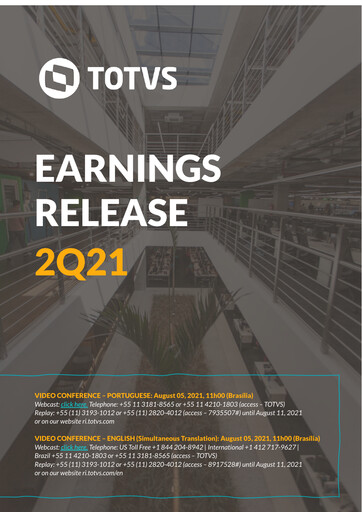 Thumbnail TOTVS Quarterly Report 2021-q2
