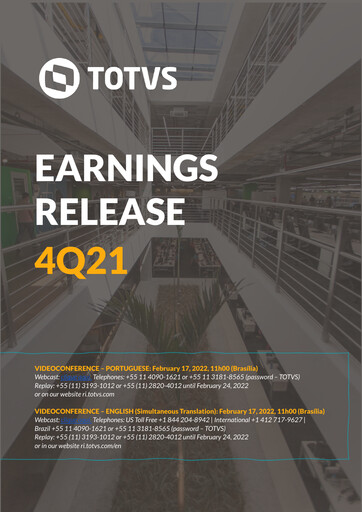 Thumbnail TOTVS Quarterly Report 2021-q4