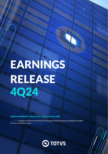 Thumbnail TOTVS Quarterly Report 2024-q4