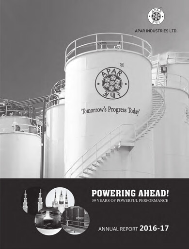 Thumbnail Apar Industries Annual Report 2016-2017