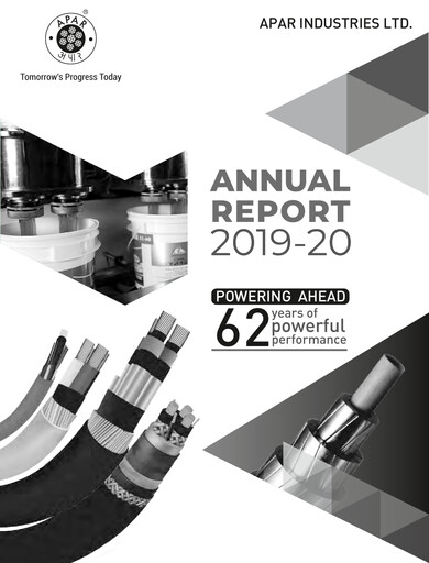 Thumbnail Apar Industries Annual Report 2019-2020