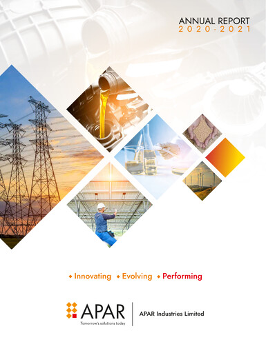 Thumbnail Apar Industries Annual Report 2020-2021