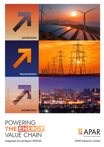 Thumbnail Apar Industries Annual Report 2025-2026