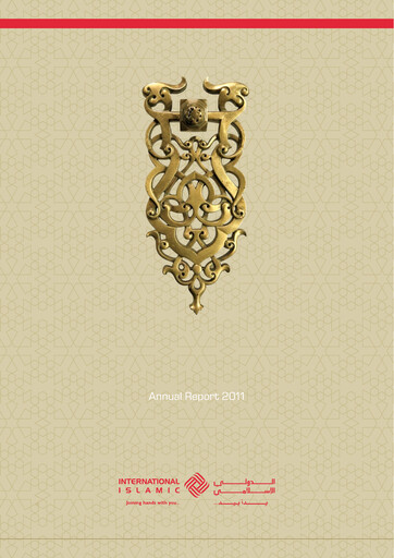 Miniature Qatar International Islamic Bank Rapport annuel 2011