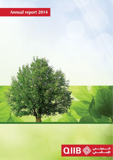 Miniature Qatar International Islamic Bank Rapport annuel 2014