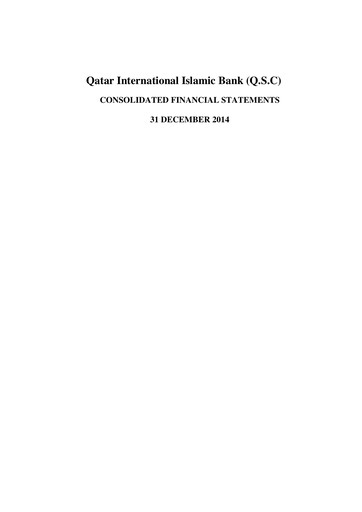 Thumbnail Qatar International Islamic Bank Financial Statement 2014