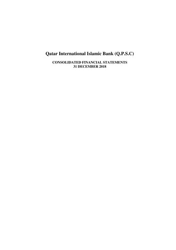 Thumbnail Qatar International Islamic Bank Financial Statement 2018