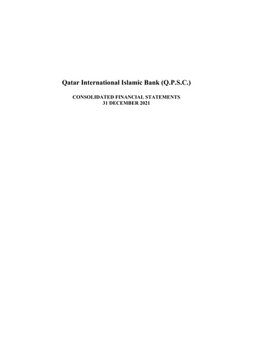 Thumbnail Qatar International Islamic Bank Financial Statement 2021