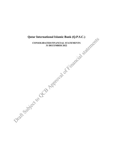 Thumbnail Qatar International Islamic Bank Financial Statement 2022