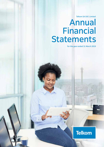 Thumbnail Telkom SA Financial Statement fy2019